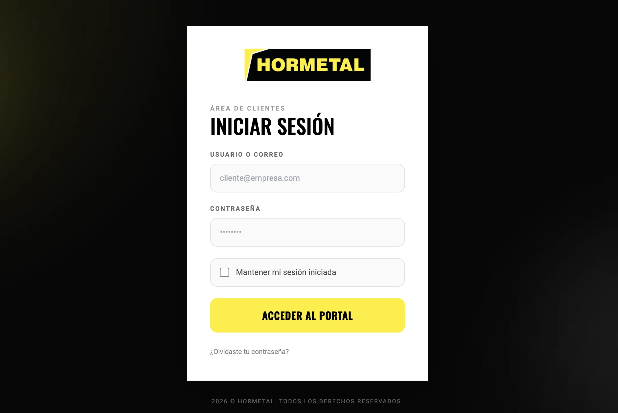 Contractor Portal - Full Stack Application
